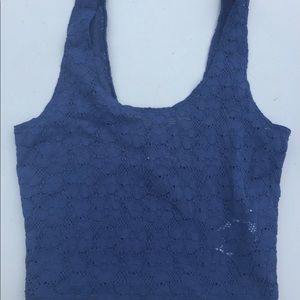 Hollister lace tank top